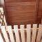 2-3 person hemlock Saunaking w glass door far infrared sauna cabin