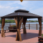 3.65*4.85m sunshade waterproof gazebo outdoor use