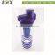 BPA Free plastic infusion water bottle with locking lid
