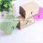 Vintage Novelty Square-shaped Bamboo Curtain Style Sundries Box Jewelry Box Decoration Box