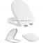 HL-823 MEIYE UF 445*365*55mm Round Soft-closing Toilet Seat Cover Ramp Down Toilet Lid