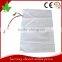 White Woven Polypropylene Sand Bags With Drawstring