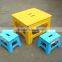 Plastic foldable table/out door table