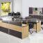Modern L shape office cubicle wood Workstation(SZ-WS113)