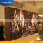 80mm one side frameless led light box with UV graphic poster