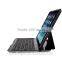 Backlit keys Leather case for iPad Air with 7 LED backlit color,Bluetooth backlit keyboard for iPad Air