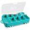 13grids transparent cover home use hardware tool box work bin transparent bin