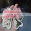 shabby chiffon 3X2.5" butterfly w/ sequin & gold trim fabric rose spring craft supplies baby headband flower hair bow applique                        
                                                Quality Choice