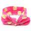 baby girl butterfly headbands - flashing knitted bow headband hair accessories wholesale