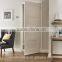 Simple white paint interior MDF bedroom door