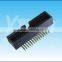Dongguan Yxcon 1.27mm pitch right angle dual row box header connector