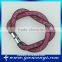 China Supplier Fashion Design crystal magnetic bracelet with colorful A0003
