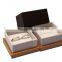 wedding wooden velvet ring box