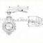 BFV-MD-025 Good Aluminum Water Butterfly Valve