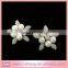 Wholesale rhinestone crystal brooch for wedding bridal Bouquet flower brooch pin