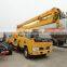 New design 18m telescopic aerial work platform truck