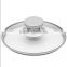 Inclined Bottom Stainless Steel milk pan With glass lid CS555D CE FDA SGS