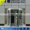 Kuwait Al-Shaheed Tower , manual revolving door, ISO9001 CE UL certificate