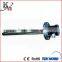 Electric flexible straight tubular heater for ovens, grills and refrigerators