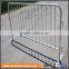 Hot dipped galvanized safety portable pedestrian metal crowd stoppers fence