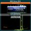 City advertising eco-friendly steel structure solar outdoor led billboard