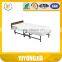low price extra steel folding bed/cheap folding bed
