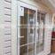 aluminum sliding window track with triple glazed windows