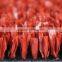 Decorative artificial grass synthetic turf with red color