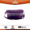 dark purple elegant women garment fabric hand bag