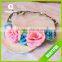 Wholesale Wreath Tiara Flower Artificial Flower Crown Wedding Headband Flower
