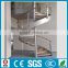 interior customized iron wood spiral stair supplier, manufacture -YUDI