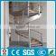 interior customized iron wood spiral stair supplier, manufacture -YUDI