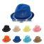 Korean style head accessories paper straw hats women pearl fedora hat