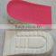 2012 new style Cushion PU insole height increase insole two layer