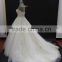 New designer design! Luxy ball gown silver lace champagne color sweetheart wedding gown with delicate beading belt