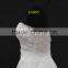 New beading lace appliques tulle drapping belt with beading trim sweetheart wedding dress