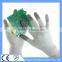 ESD PVC Dots Antistatic PU Work Gloves / Safety Products Manufacturer