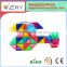 Playing together VERYMAG Pre-school Learning safe magnetic construction For Children 3d Puzzle Diy Toy