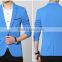 Young men blue sky blazer jacket simple style blazer&colorful jackets men                        
                                                Quality Choice