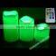 Hot Sale Creative Design LED Remote Control Table Light, Color Changing Ivory LED Candle Light