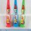 100% Food grade silicone child toothbrush for different color