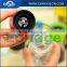 colored grinder lid glass spice grinder salt mills ceramic material grinder