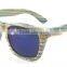 Wood framed sunglasses