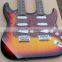 Weifang Rebon Double Neck Sunburst Colour RST Electric Guitar/guitar