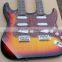 Weifang Rebon Double neck sunburst colour RST Electric guitar/guitar