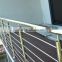 outdoor mirror 316stainelss steel horizontal bar railing