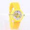 Fashion colors silicon teenagers watch 2015