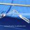 Factory customized acrylic plexiglass clothes hanger, short clothes hangers
