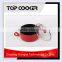 Pressed aluminum black non stick coating casserole