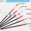 ANY Cheap Price Black Red Wood Handle 6PCS Precise Nail Brush Set